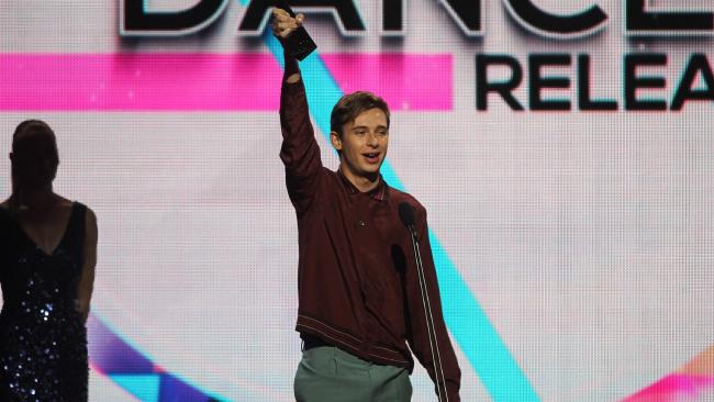 Flume won an impressive four trophies at the 2013 ARIA Awards. Picture: News Corp Australia.