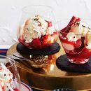 Indulgent rhubarb eton mess