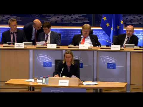 Hearing of HRVP Federica Mogherini before the EP