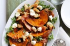 Warm pumpkin salad