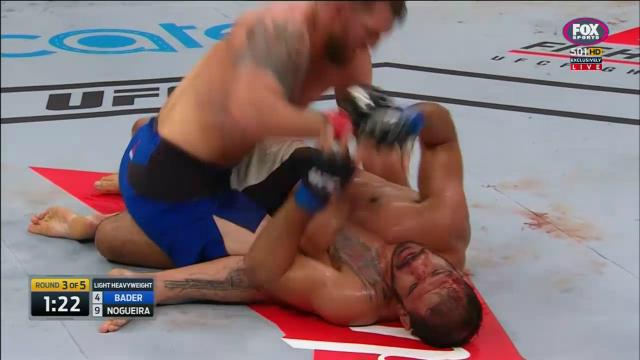 Bader lays down hammer