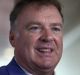 Senator Rod Culleton departs the press gallery after addressing the media, at Parliament House in Canberra on Monday 21 ...