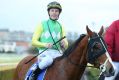 Jockey Lester Grace retuns on Arise Augustus after it won for Tuncurry trainer Terry Evans at Randwick earlier this year. 