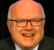 Attorney-General George Brandis captured by the Sky News camera and microphone.