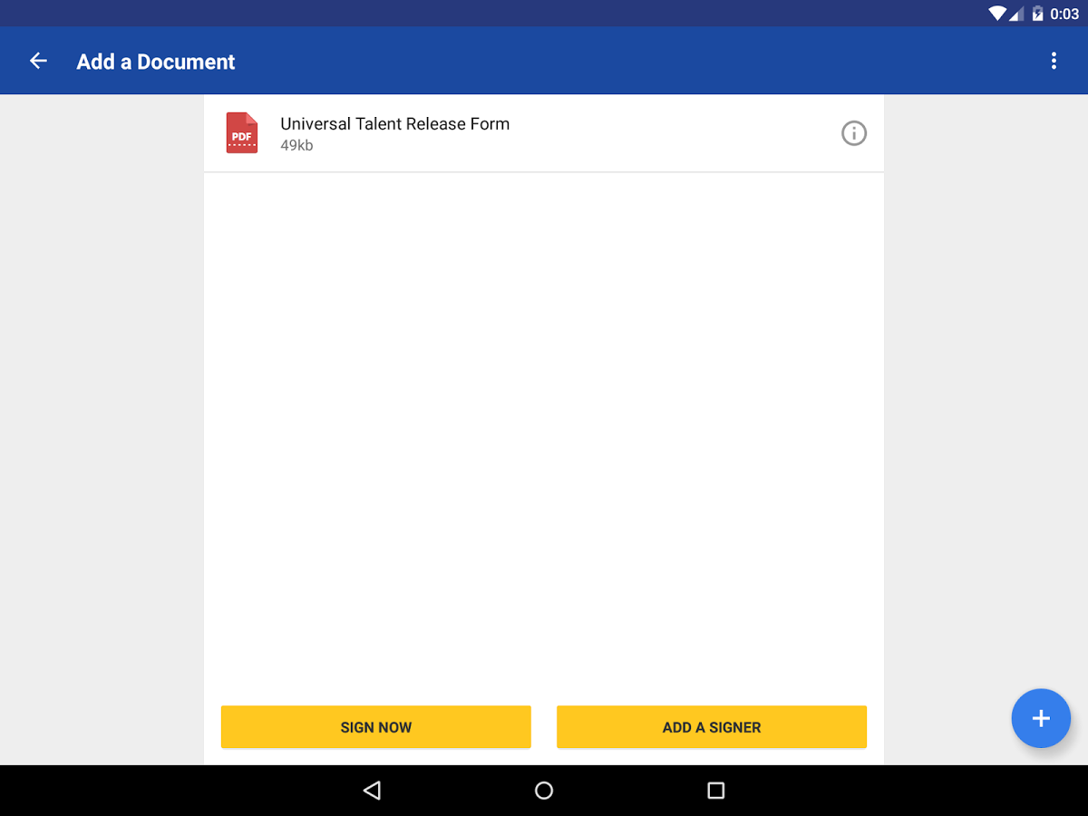    DocuSign - Upload & Sign Docs- screenshot  