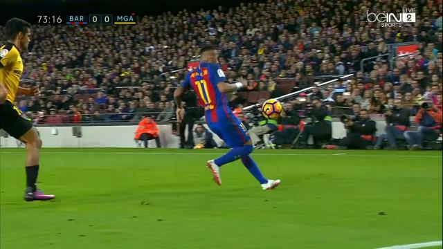 Neymar flair floors defender