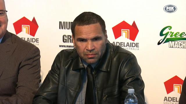 Mundine, Green shots fired