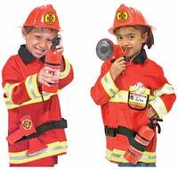 Melissa & Doug   Fire Chief Role Play Costume Set