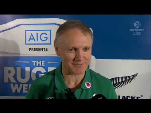 Joe Schmidt Post Match Interview - All Blacks vs. Ireland (Chicago 2016)