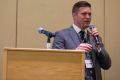 Richard Spencer, a leader of the far right, addresses a conference in Washington on Saturday.