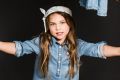 Maddison Noble and four-year-old daughter Riley Freeman are the creatives behind new kids fashion label 'Raising Riley'.