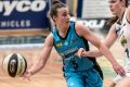 Canberra guard Lauren Mansfield shaped the Capitals win. Dandenong Rangers v Canberra, WNBL, Dandenong stadium, ...