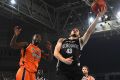 Melbourne United's Chris Goulding shoots during the round seven match against the Cairns Taipans.