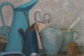 Still Life in Blue, by Maryanne Wick, at Form Studio and Gallery.