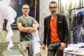 Rolf Snoeren and Viktor Horsting inside their Amsterdam atelier with some of the exhibits that are now headlining the ...