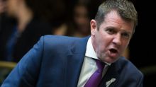 Premier Mike Baird during question time on Tuesday. 