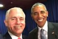 Prime Minister Malcolm Turnbull took a selfie with US President Barack Obama following their private talks.