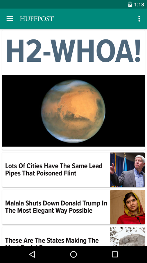    Huffington Post- screenshot  