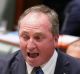 Acting Prime Minister Barnaby Joyce during Question Time at Parliament House in Canberra on Monday 21 November 2016. ...