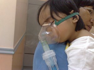 Child with asthma