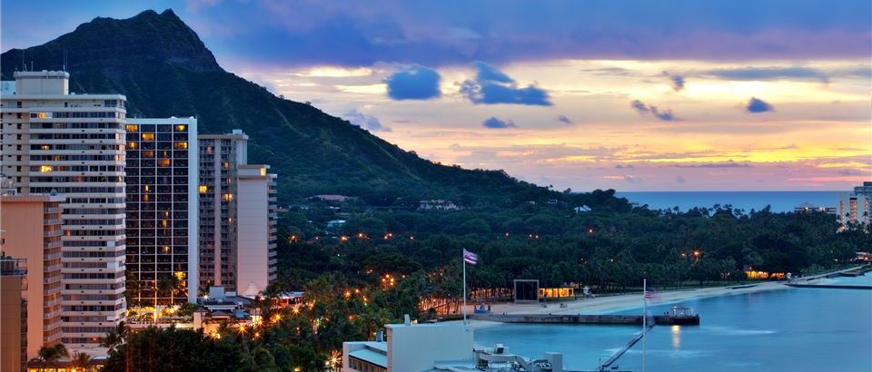 Diamond Head Crater at Honolulu