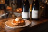 Gorgeous: house-made puff pastry with creme anglaise and new-season peaches at <a ...