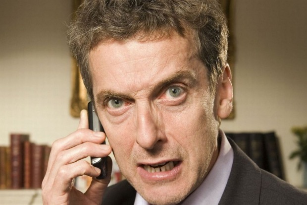 <b>Famously foul-mouthed figures</b><br>
Malcolm Tucker , the colourful character from <i>The Thick of It</i>.