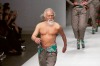 Wang Deshun, who turned 80 in autumn, at the China Fashion Week in Beijing last year.