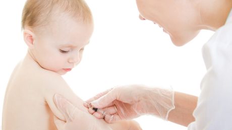 Children are vaccinated at six to eight weeks of age, then at four months, six months, four years and high school.