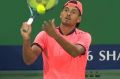 Not a good look: Nick Kyrgios agreed to a "plan of care" after his bizarre performance in Shanghai.