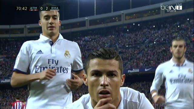 Ronaldo hat-trick v Atleti