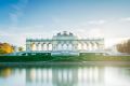 Peaceful Schonbrunn Palace, Vienna, in Autumn.