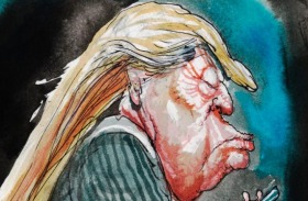 frg use only. publication date 23 nov 2016. david rowe. from the gallery, tpp, trans pacific partnership, donald trump ...