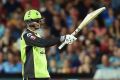 A brilliant unbeaten century by Usman Khawaja helped guide the Sydney Thunder to the final.