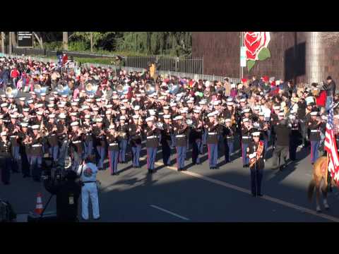 USMC West Coast Composite Band - 2015 Pasadena Rose Parade