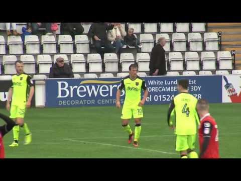 Morecambe 0 Exeter City 3 (29/10/16) EFL Sky Bet League 2