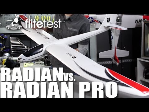 Flite Test - Radian vs. Radian Pro - REVIEW