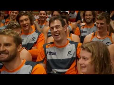 Hughesy sprays the GWS Giants