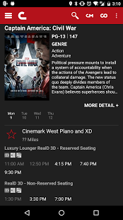   Cinemark Theatres- screenshot thumbnail   