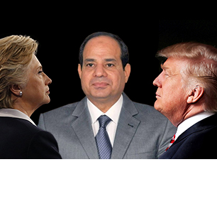 On Eve Of U.S. Election: Egyptian Regime Favors Trump, Opposition Favors Clinton