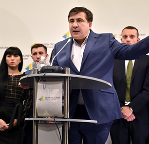 After Resigning, Saakashvili Promises: 'We Will Win When We Get Rid Of Ukrainian Political Elite – Scum And Profiteers Who Are Absolutely Identical To The Russian Ruling Class'