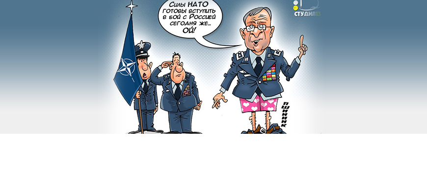 Anti-NATO Cartoons In Pro-Kremlin Russian Media