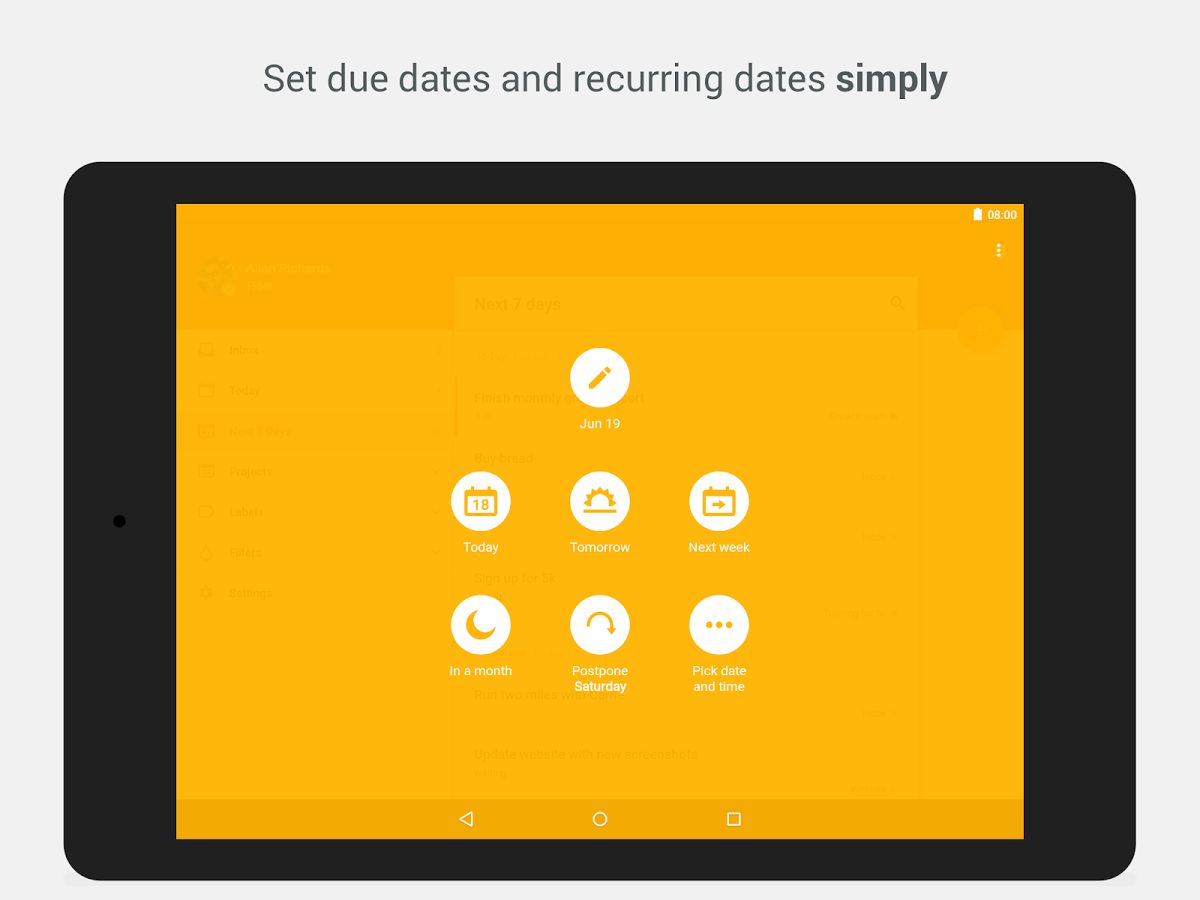    Todoist: To-Do List, Task List- screenshot  