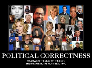 This is poster created by the Far Right - it contains photos of celebrities and others who are considered to be "Socialists or Communists" by the NeoCon right.