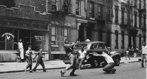 I recall my games stickball in the Bronx, NY projects