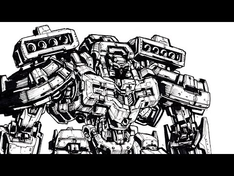 How to Draw Robots and Mecha Suits