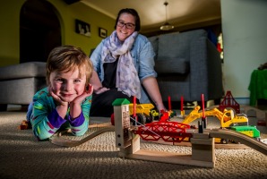 Kate Reeve, with son William who was born at home, is no longer interested in the ACT home birth trial as she believes ...