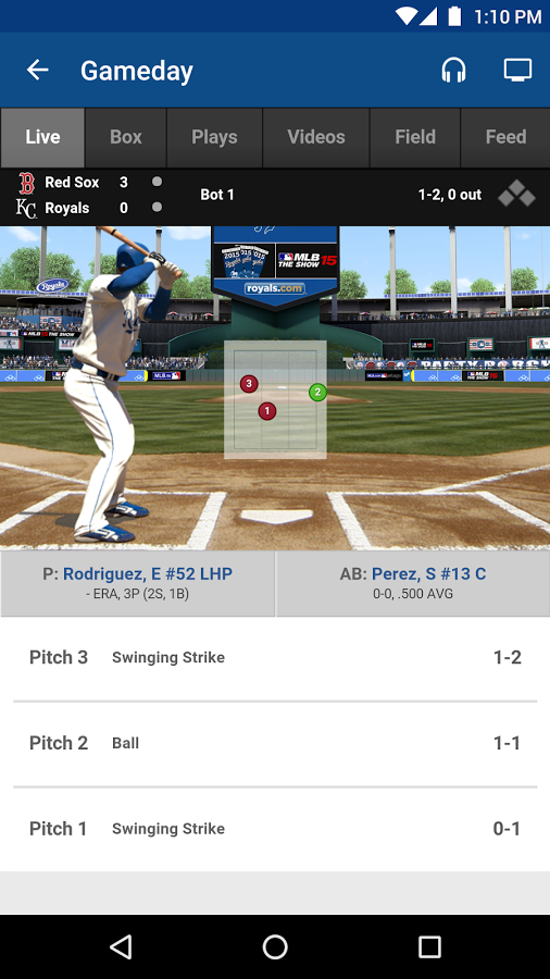    MLB.com At Bat- screenshot  