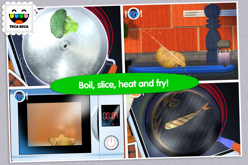    Toca Kitchen- screenshot  