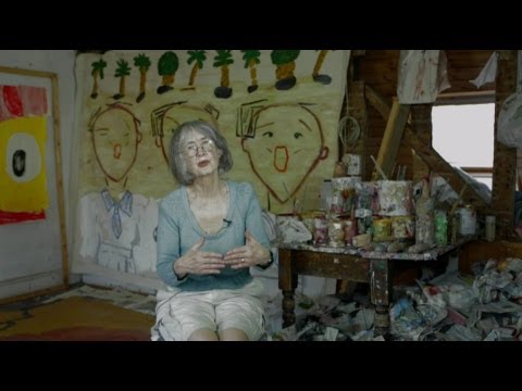 TateShots: Rose Wylie – Studio Visit